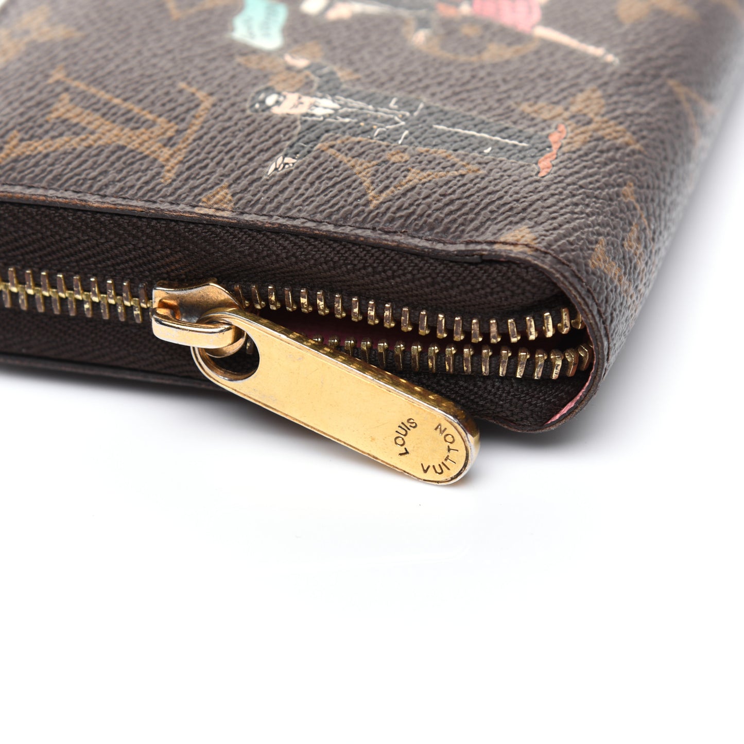 Monogram Illustre Zippy Wallet Rose