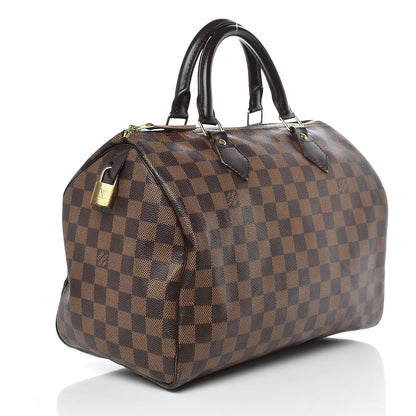 Louis Vuitton Damier Ebene Speedy 30 3 of 13