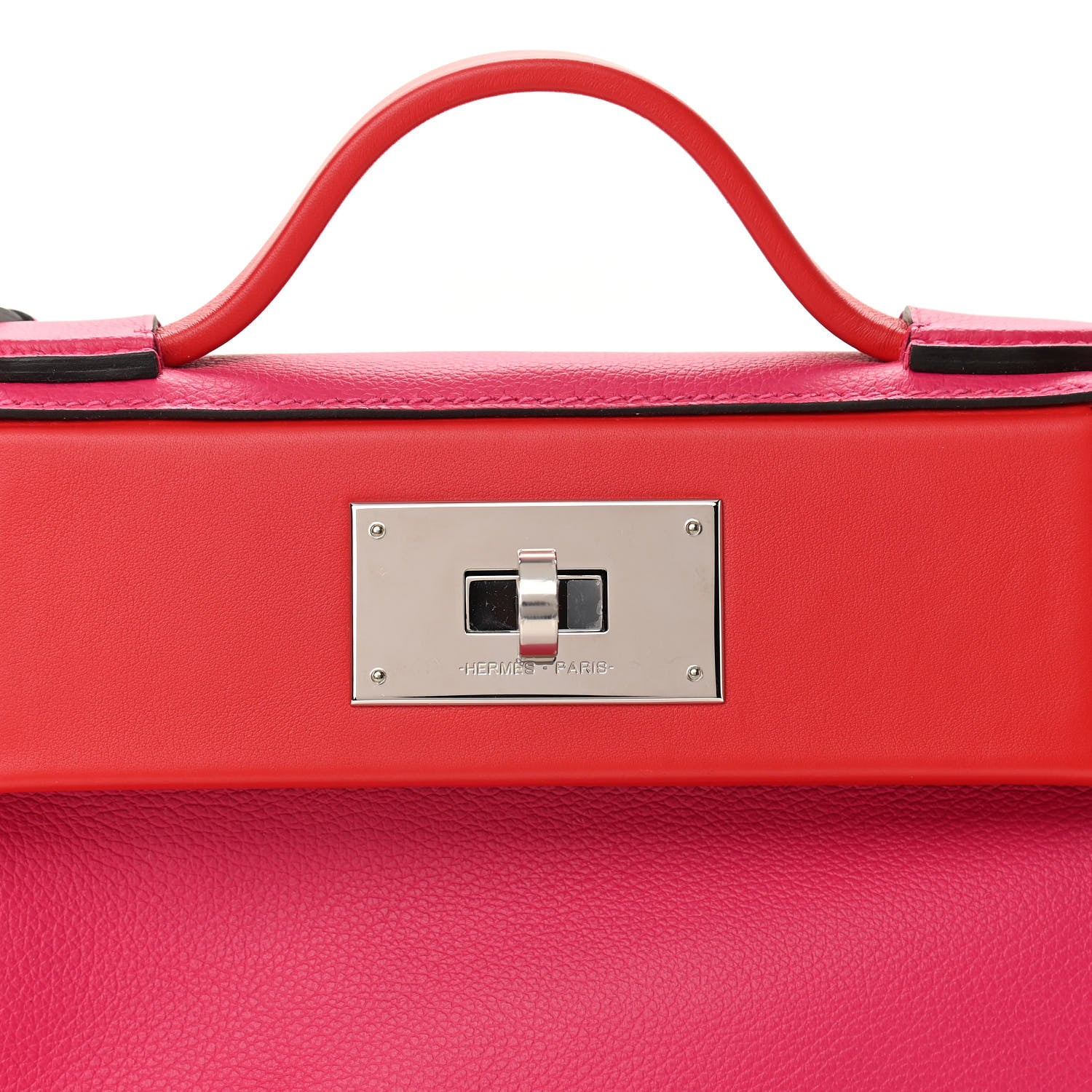 Hermes Evercolor Swift 24/24 21 Rose Mexico Rouge De Coeur 8 of 11