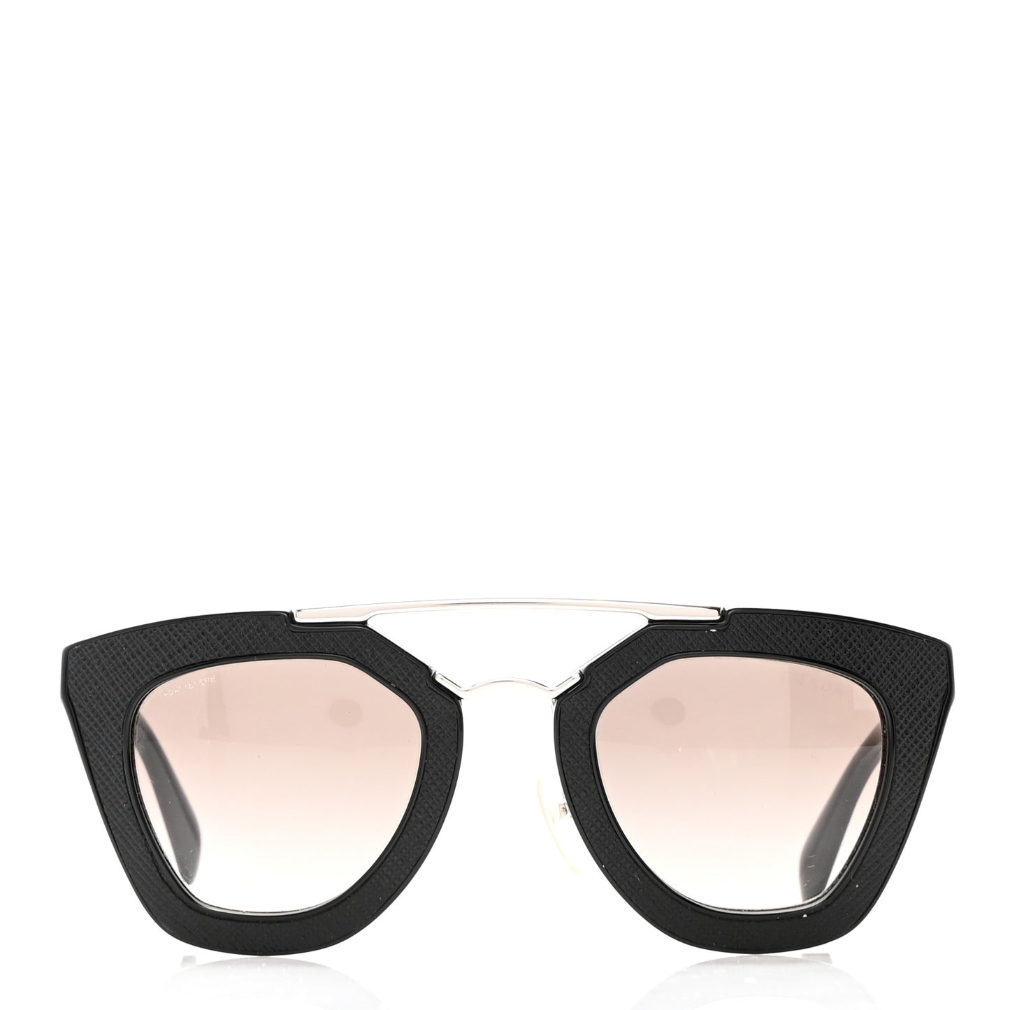 Saffiano Cinema Sunglasses SPR 14S Black
