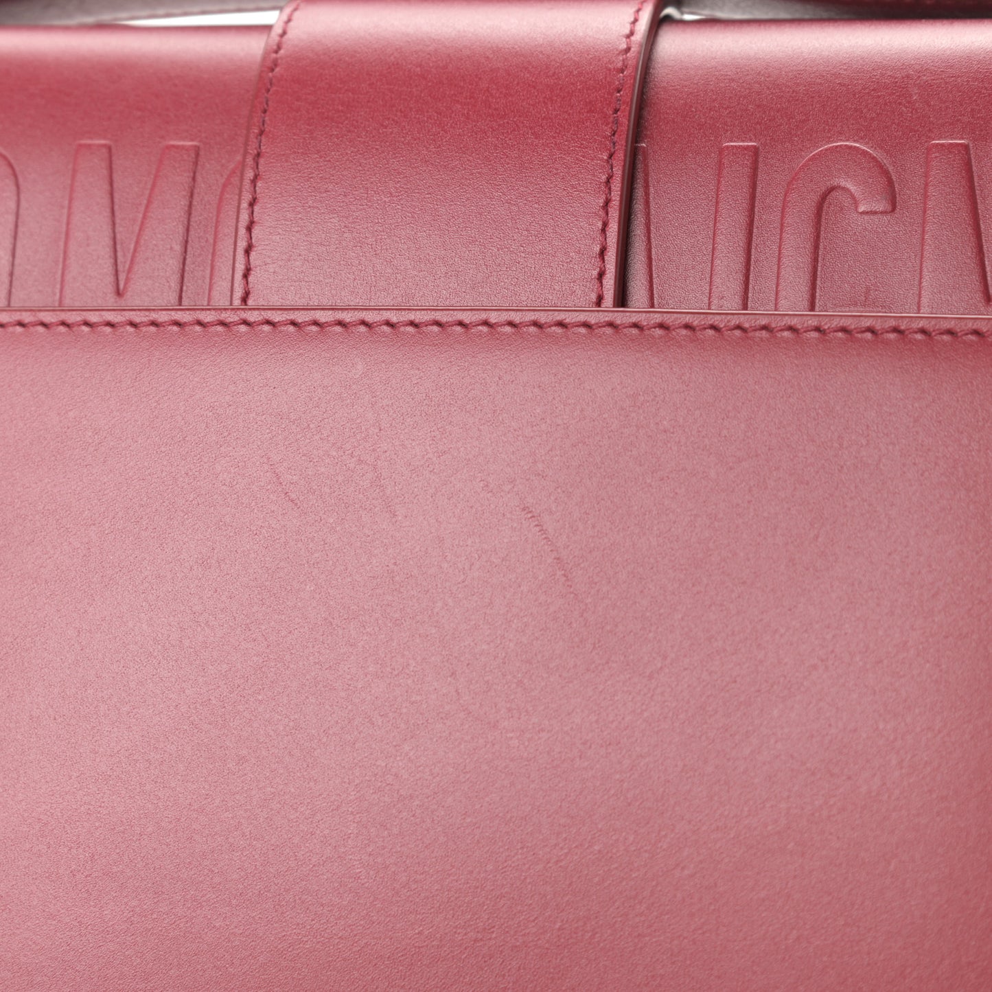 Smooth Calfskin 30 Montaigne Flap Bag Fuchsia