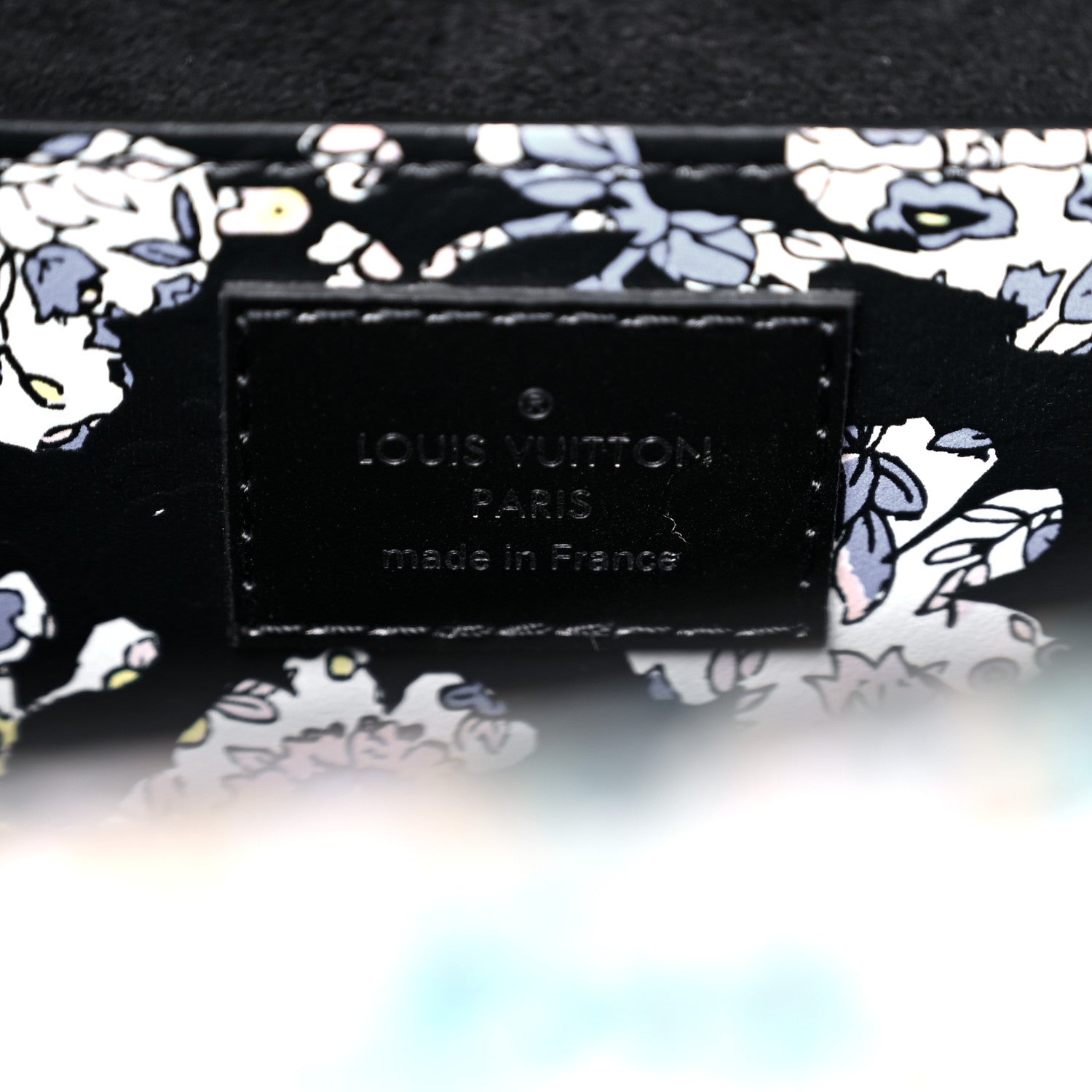 Louis Vuitton Printed Calfskin Flower Twist Shoulder Bag MM 7 of 9
