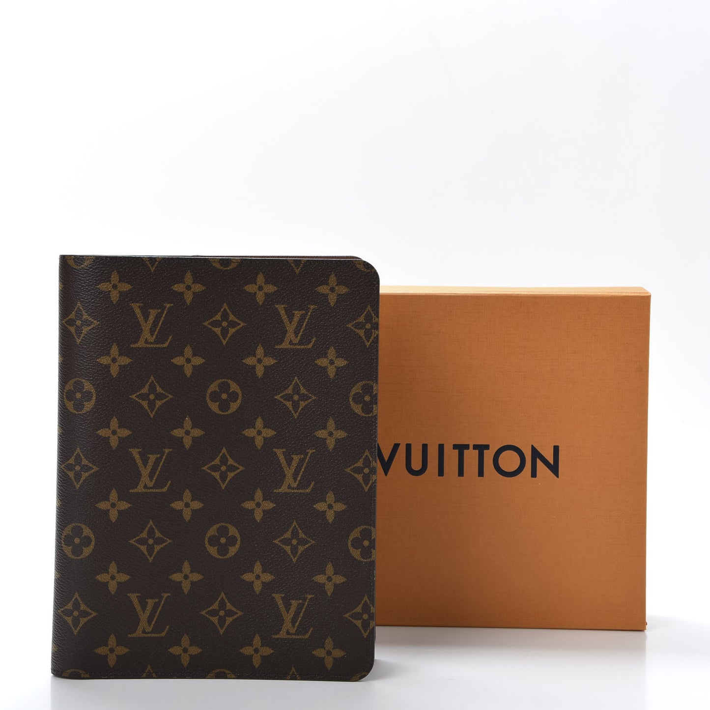 Monogram Desk Agenda Cover