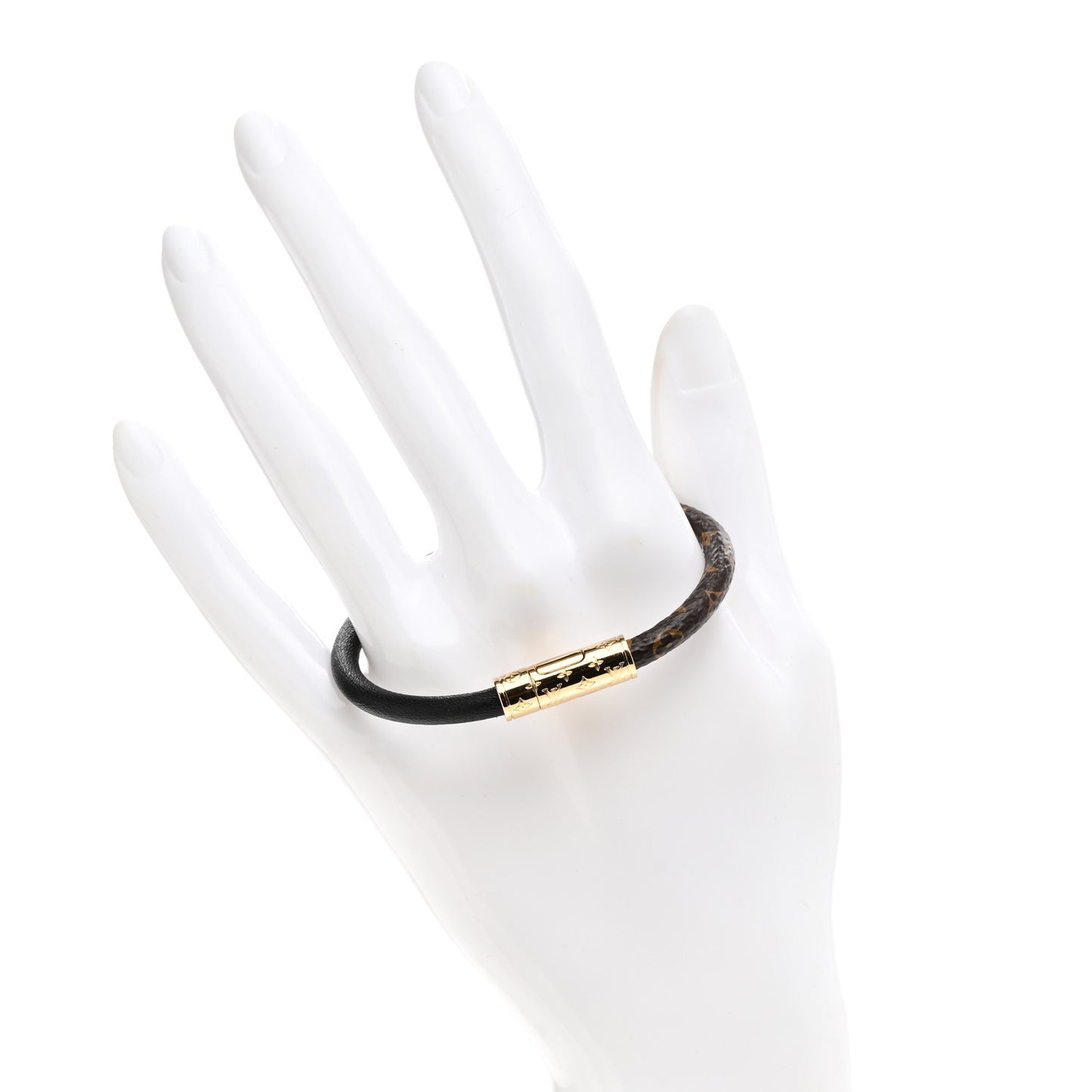 LOUIS VUITTON Monogram Daily Confidential Bracelet