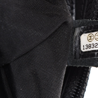 Chanel Caviar Half Moon Wallet On Chain WOC Black 7 of 10