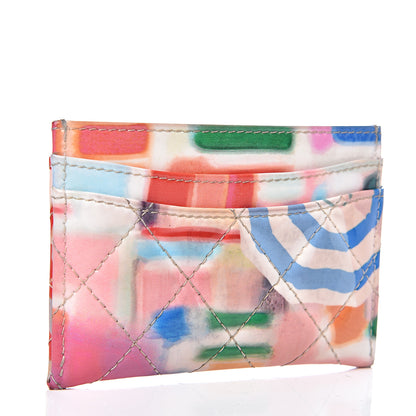 Chanel Patent Printed Quilted Card Holder Multicolor 2 of 8
