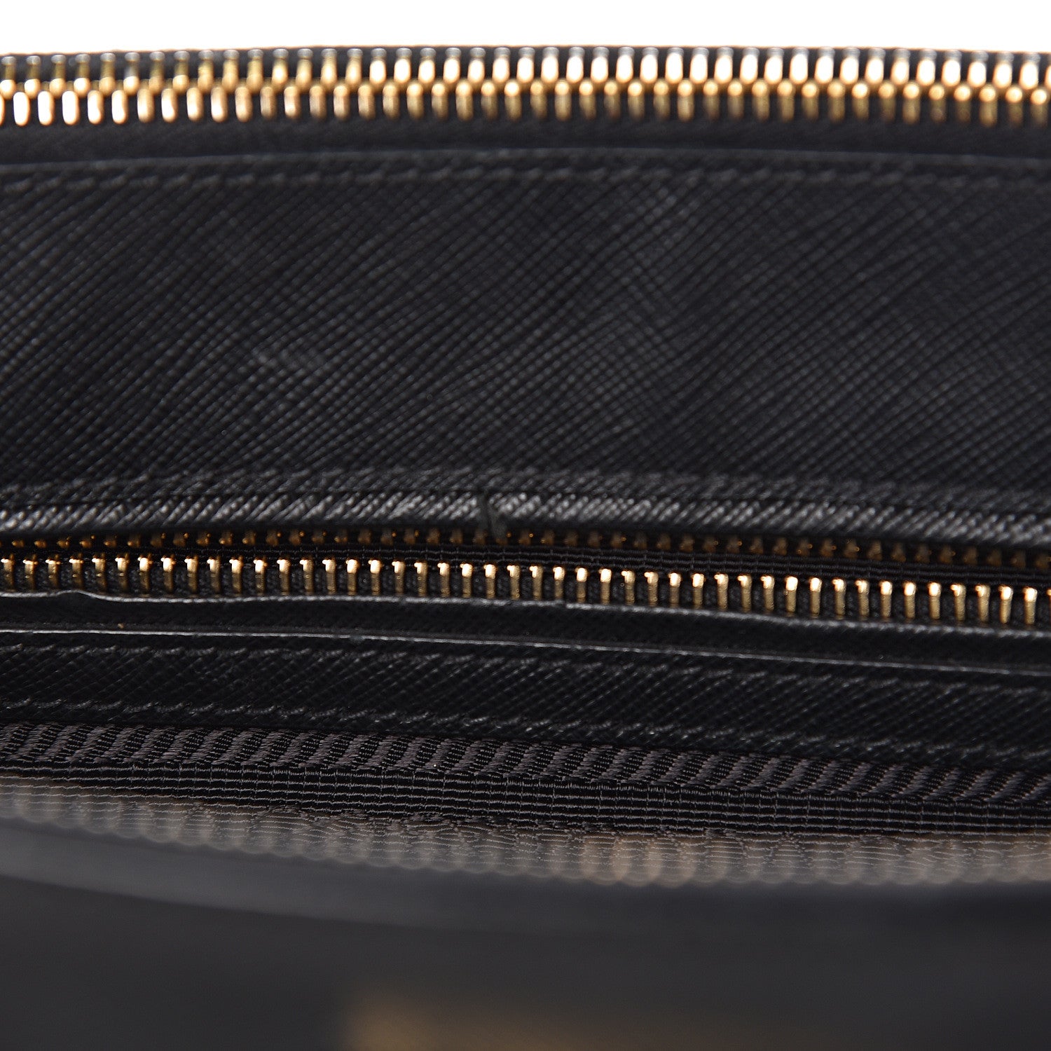 Prada Saffiano Medium Galleria Double Zip Tote Black 8 of 18