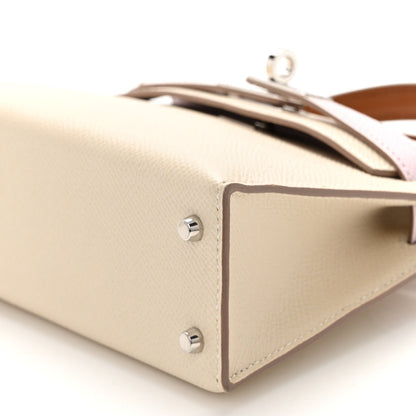 Hermes Epsom Mini Kelly Sellier 20 Craie Mauve Pale Gold 10 of 10