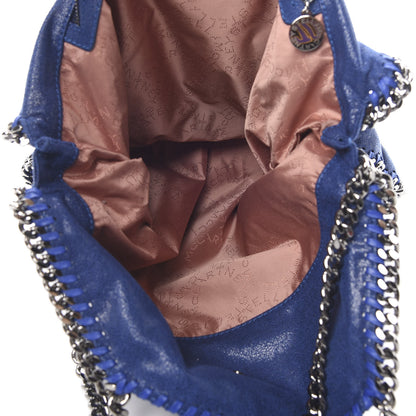 Stella McCartney Shaggy Deer Falabella Fold Over Tote Royal Blue 5 of 10