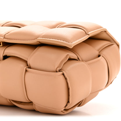 Bottega Veneta Nappa Maxi Intreccio Padded Cassette Crossbody Bag Almond 10 of 11