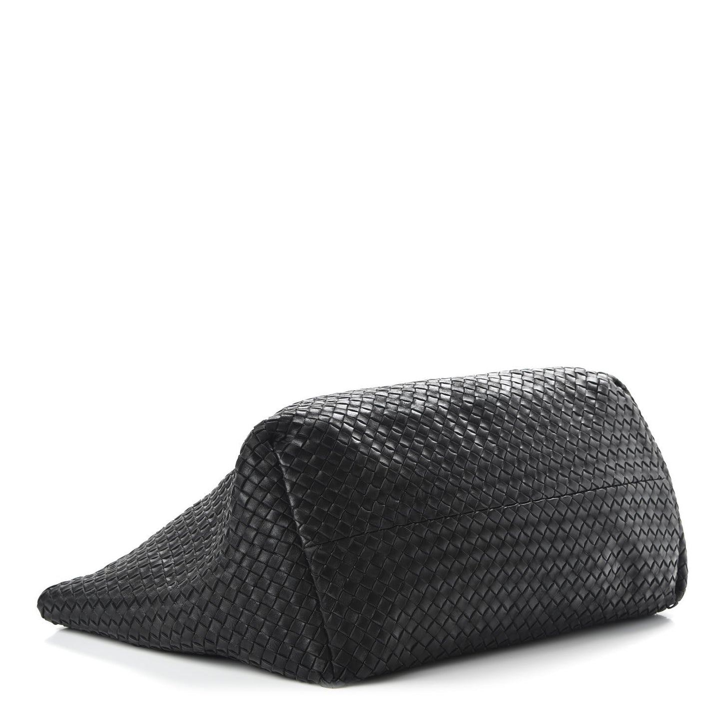 Nappa Intrecciato Large Cabat Black