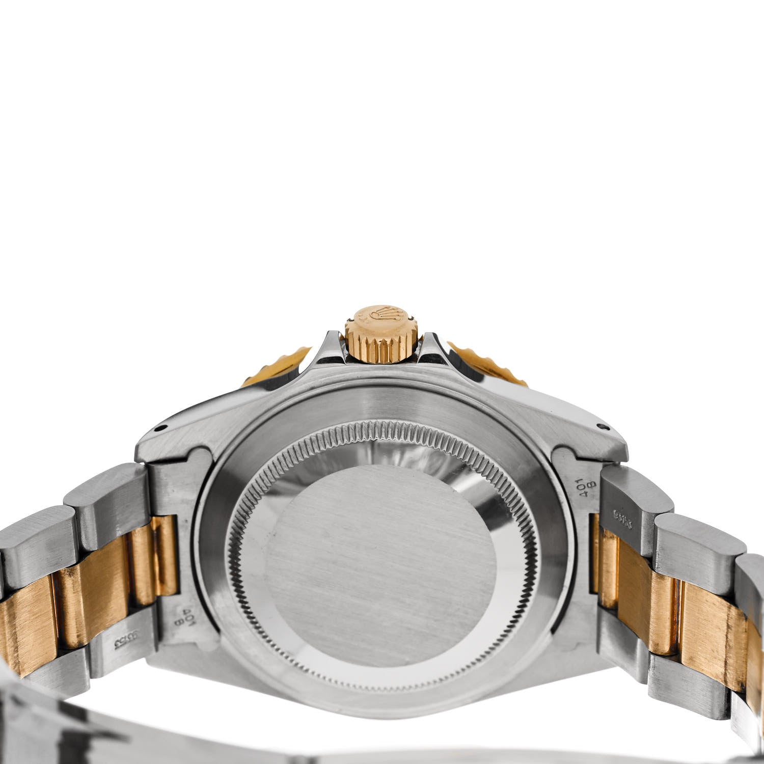 Rolex Stainless Steel 18K Yellow Gold 40mm Submariner Oyster Perpetual Date Watch Black 16613LN 4 of 4