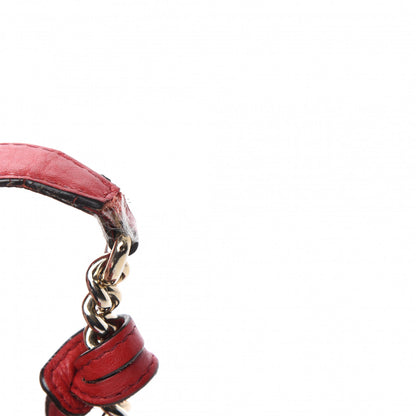 Gucci Pebbled Calfskin Medium Soho Chain Shoulder Bag Tabasco Red 12 of 25