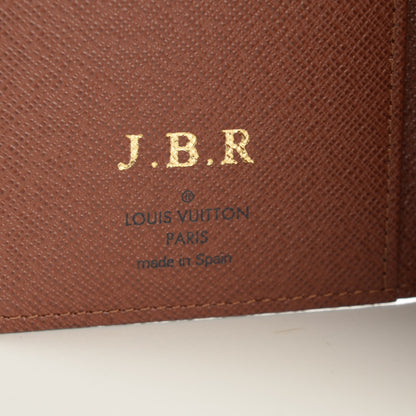 Louis Vuitton Monogram Porte Valeurs Checkbook Wallet 6 of 7