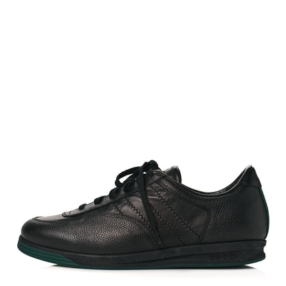 Gucci Calfskin Mens Low Top Sneakers 8.5 Black 1 of 9