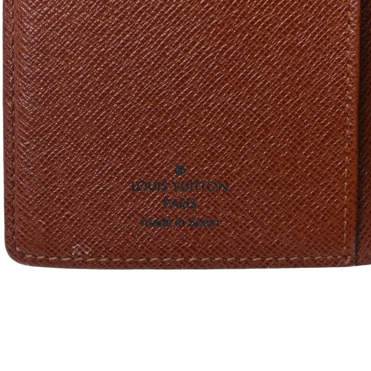 Monogram Pocket Agenda Cover