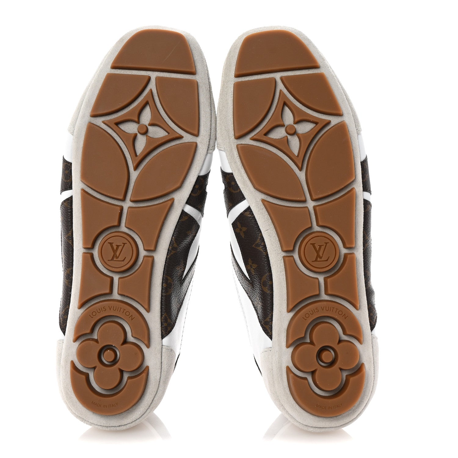 Louis Vuitton Monogram Calfskin Womens LV Sneakerina 38 White 6 of 10