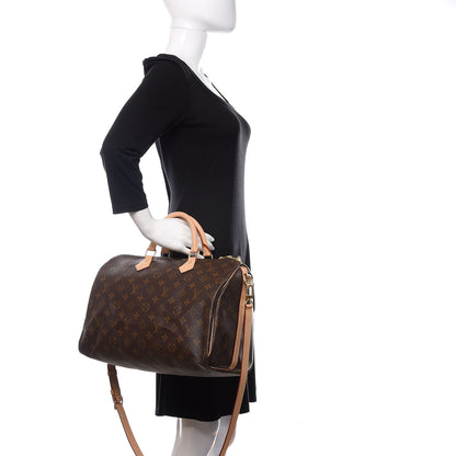 Louis Vuitton Monogram Speedy Bandouliere 35 3 of 11