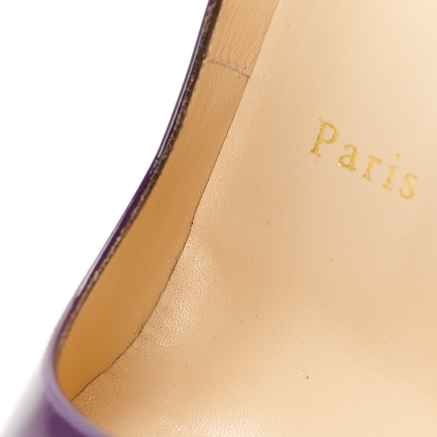 Patent Lady Peep 150 Pumps 37.5 Violet