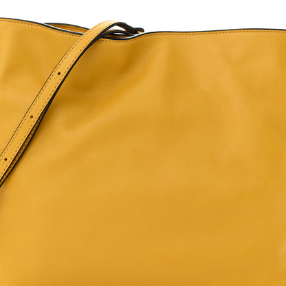 Loewe Calfskin Flamenco Knot Bag Mustard 8 of 10