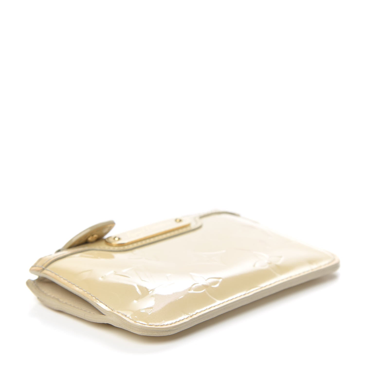 Louis Vuitton Vernis Key Pouch Blanc Corail 4 of 7