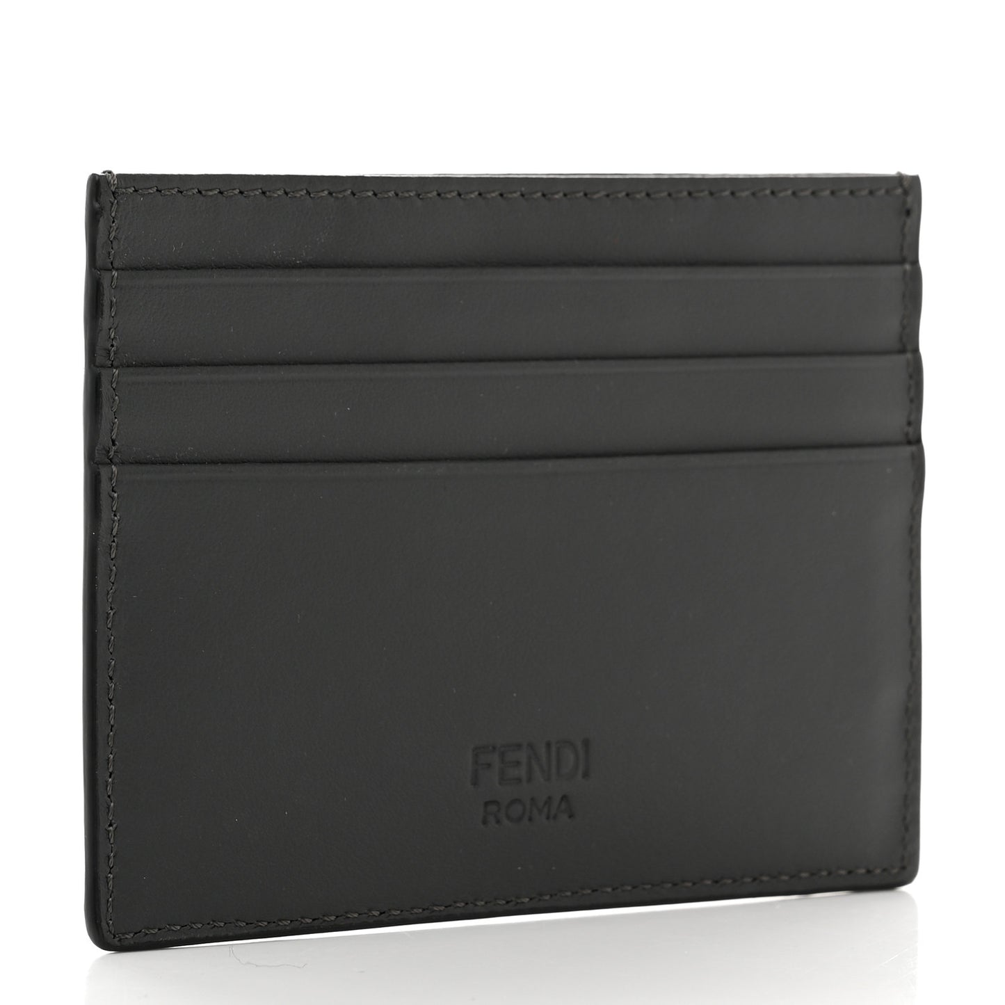 Vitello Century Monster Eyes Card Holder Asfalto