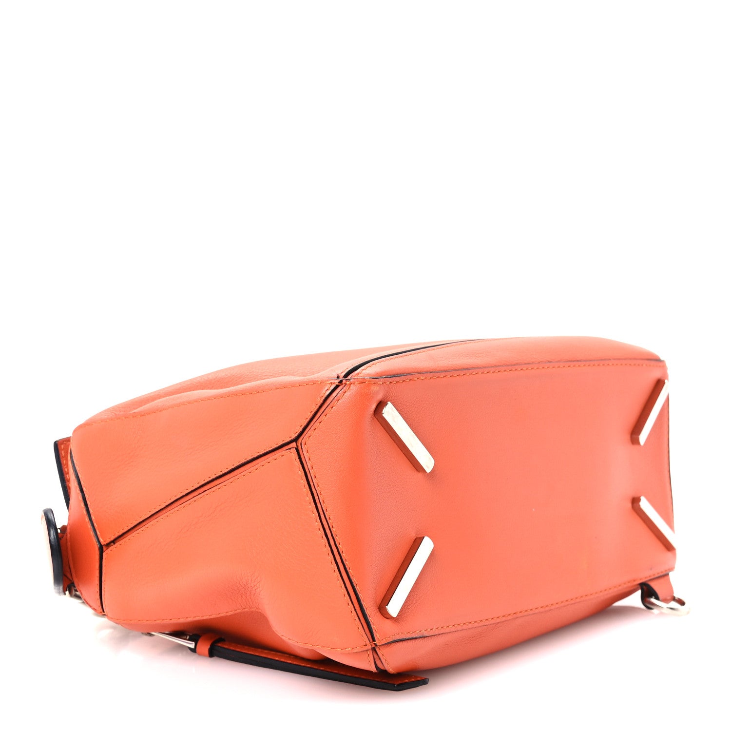 Loewe Calfskin Small Puzzle Bag Coral 4 of 11