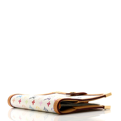 Louis Vuitton Monogram Multicolor Small Ring Agenda Cover White 3 of 9