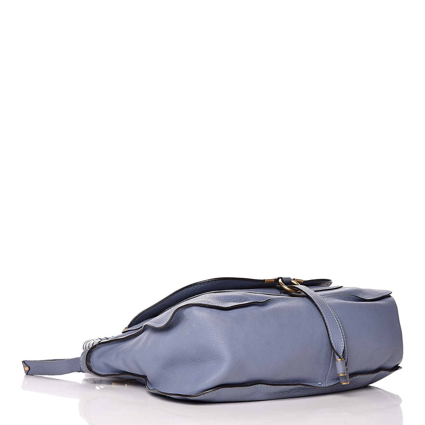 Calfskin Medium Marcie Satchel Street Blue