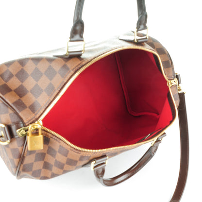 Louis Vuitton Damier Ebene Speedy Bandouliere 35 5 of 7
