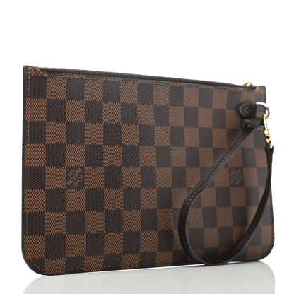 Louis Vuitton Damier Ebene Neverfull MM GM Pochette 2 of 6