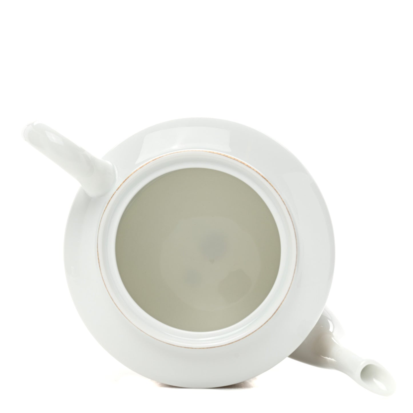 Porcelain 24 Gold Mosaique Teapot Cup Set Gold