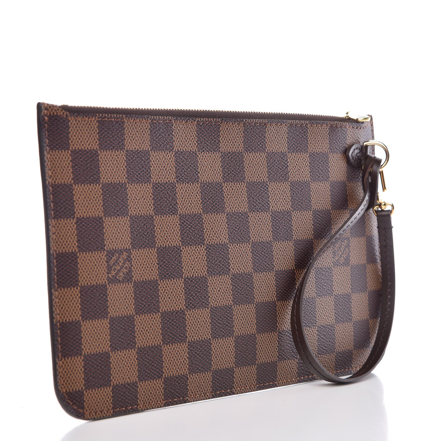 Louis Vuitton Damier Ebene Neverfull MM GM Pochette 3 of 10