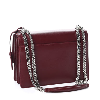 Saint Laurent Calfskin Medium Monogram Sunset Pallisandre 3 of 11