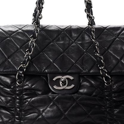 Chanel Lambskin Quilted Sharpei Flap Black 11 of 11