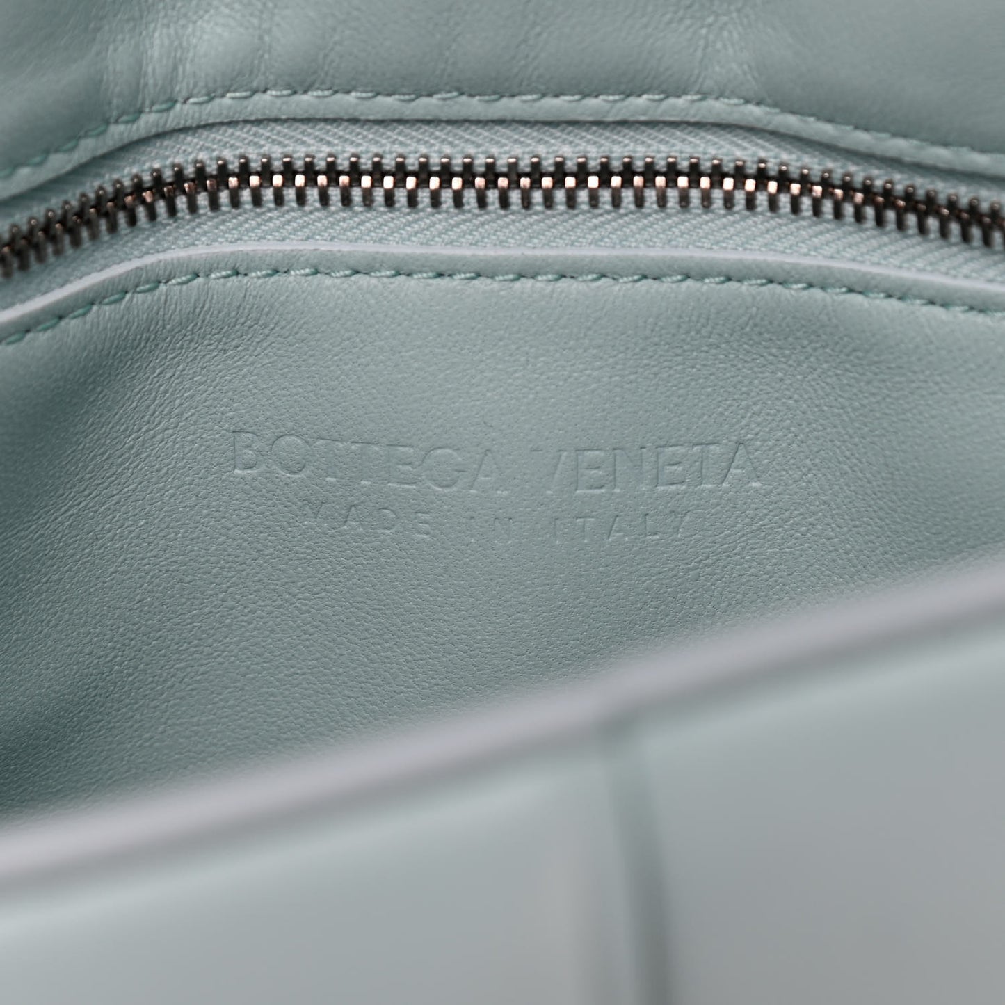 Nappa Maxi Intreccio Padded Cassette Crossbody Bag Spearmint