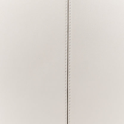 Celine Supple Natural Calfskin Medium Tri-Fold Bag Pearl Grey 9 of 11