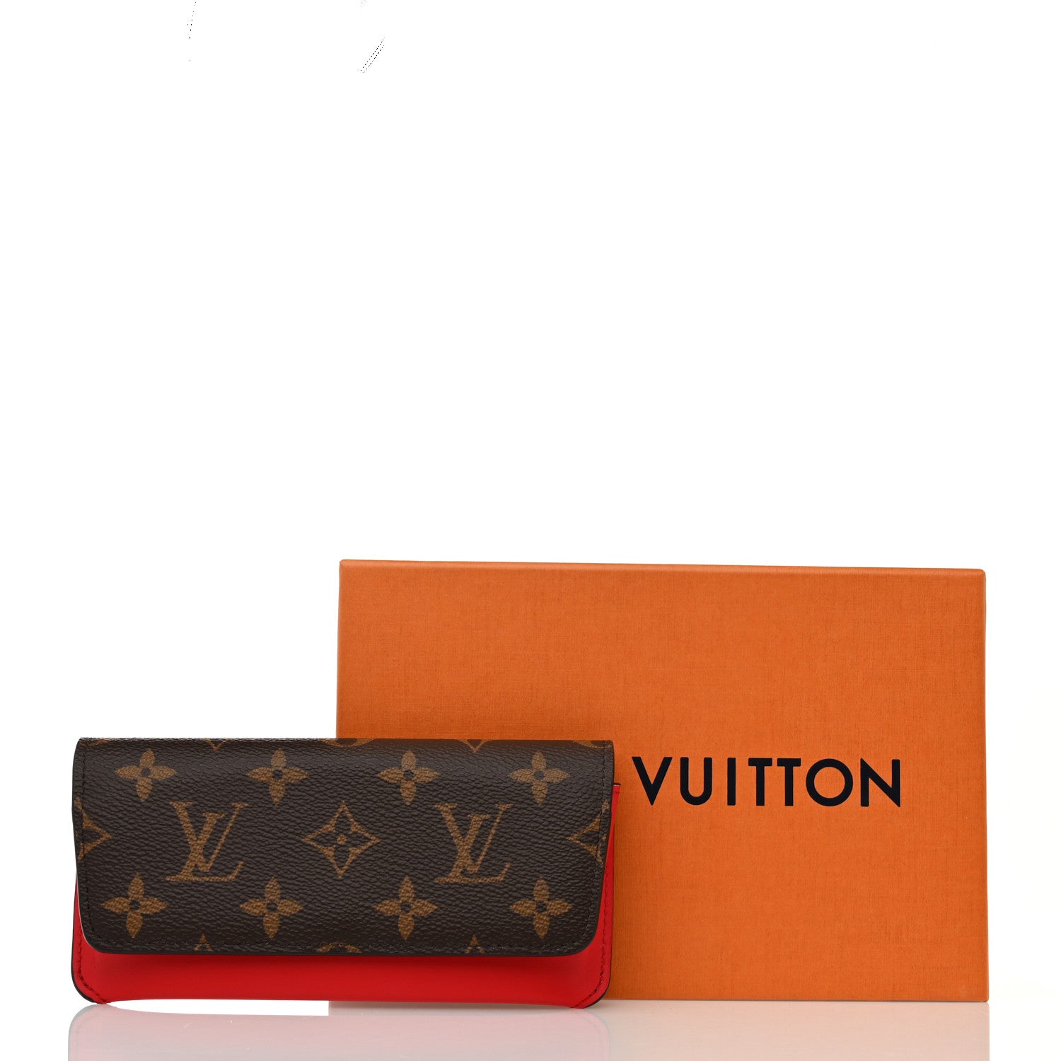 Louis Vuitton Monogram Woody Sunglass Case Rouge 8 of 8