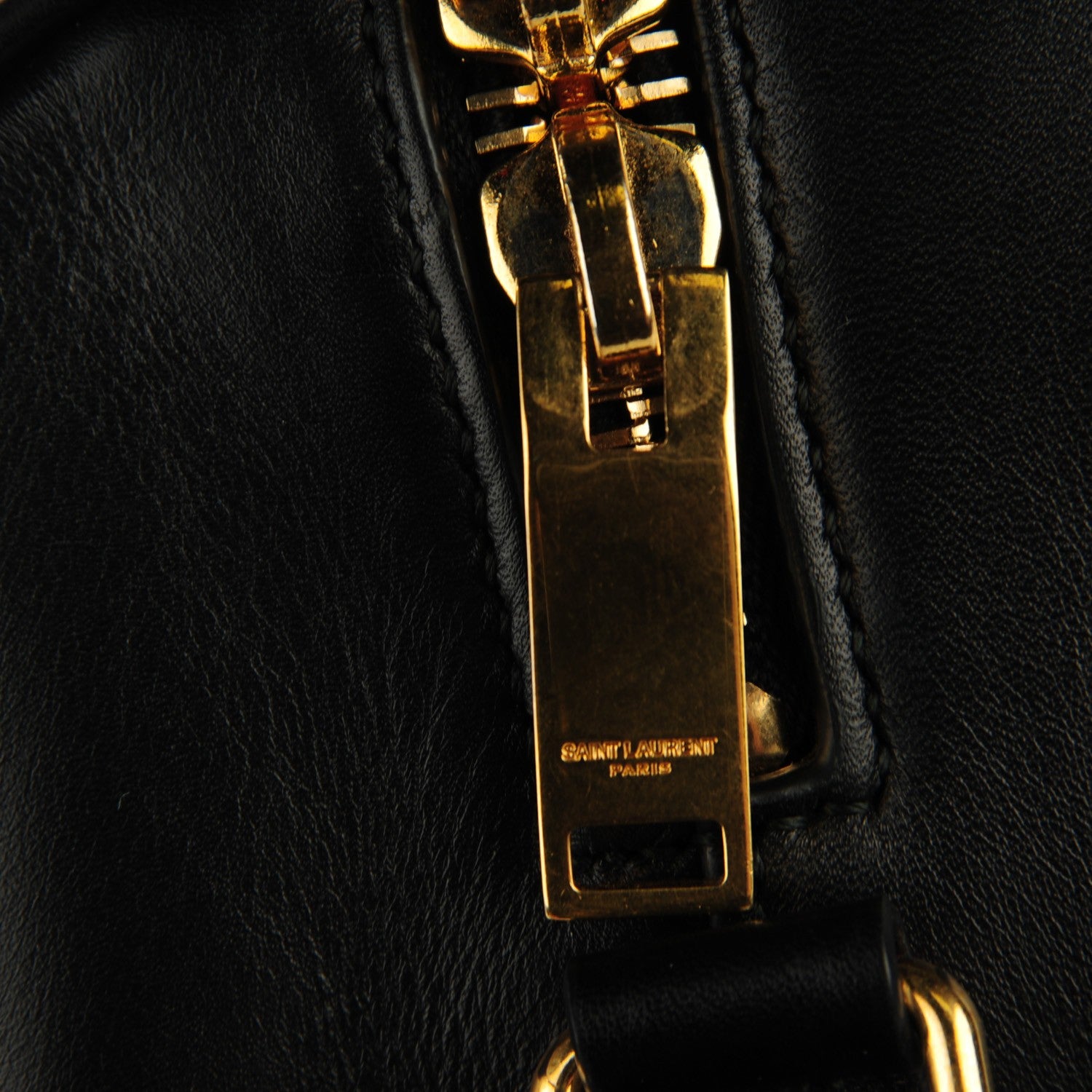 Saint Laurent Calfskin Classic Duffle 3 Black 5 of 8