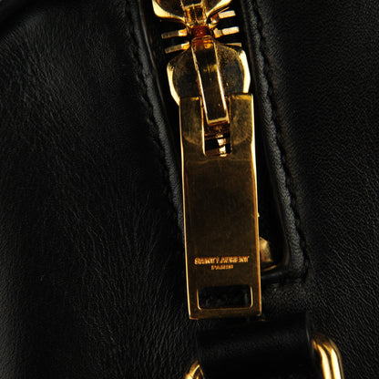 Saint Laurent Calfskin Classic Duffle 3 Black 5 of 8