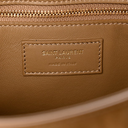 Saint Laurent Suede Calfskin Le 5 A 7 Hobo Beige 6 of 8