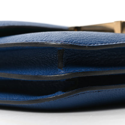 Hermes Chevre Mysore Verso Constance 18 Blue Saphir Menthe 9 of 10