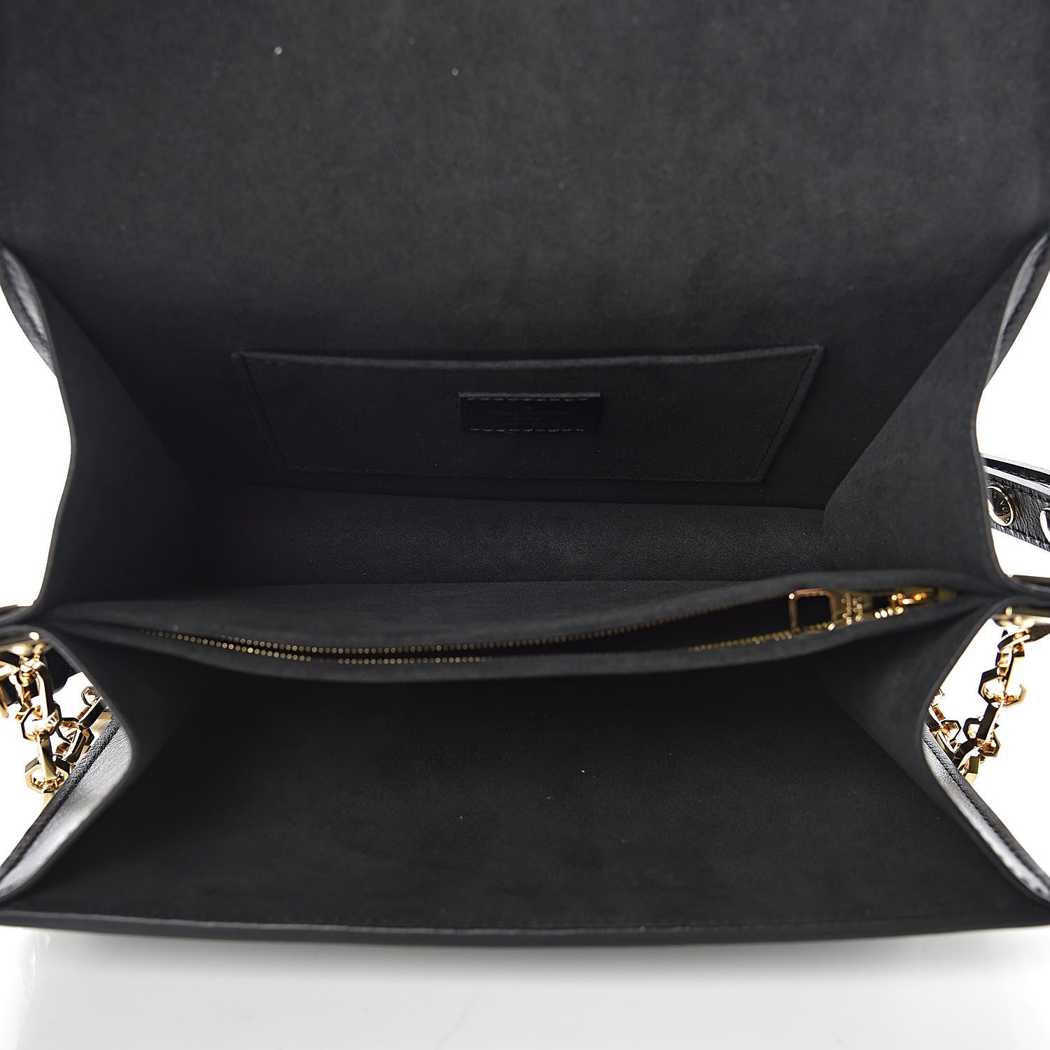 Louis Vuitton Smooth Calfskin Dauphine MM Black 5 of 10