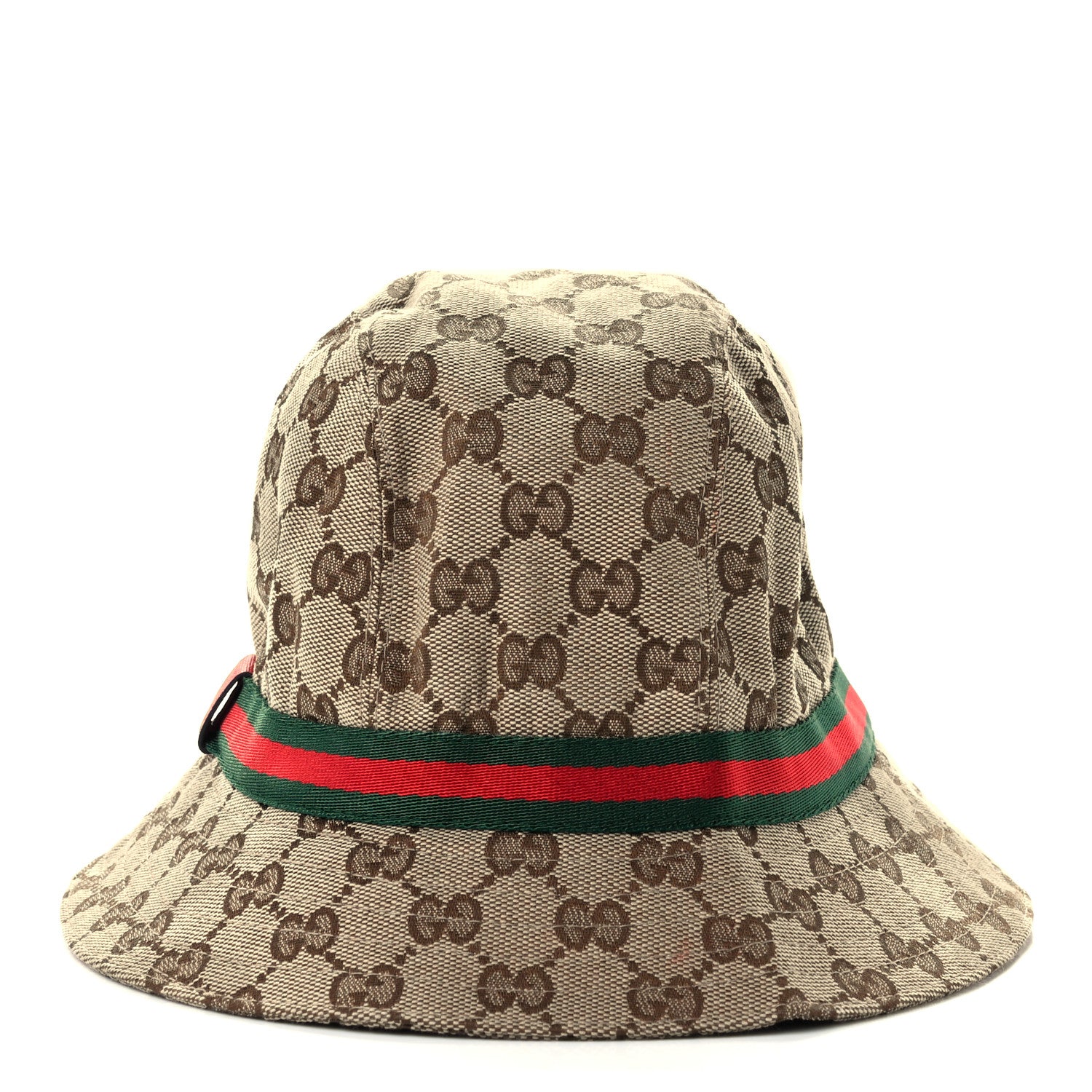 Gucci GG Monogram Web Bucket Hat M Brown 4 of 9