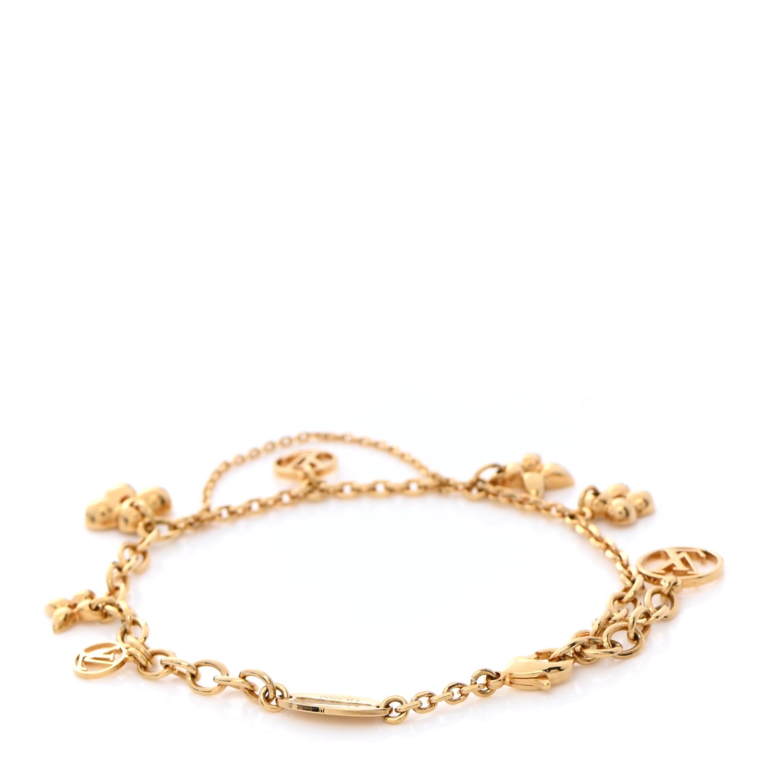 Louis Vuitton Metal Monogram Blooming Supple Bracelet 3 of 6