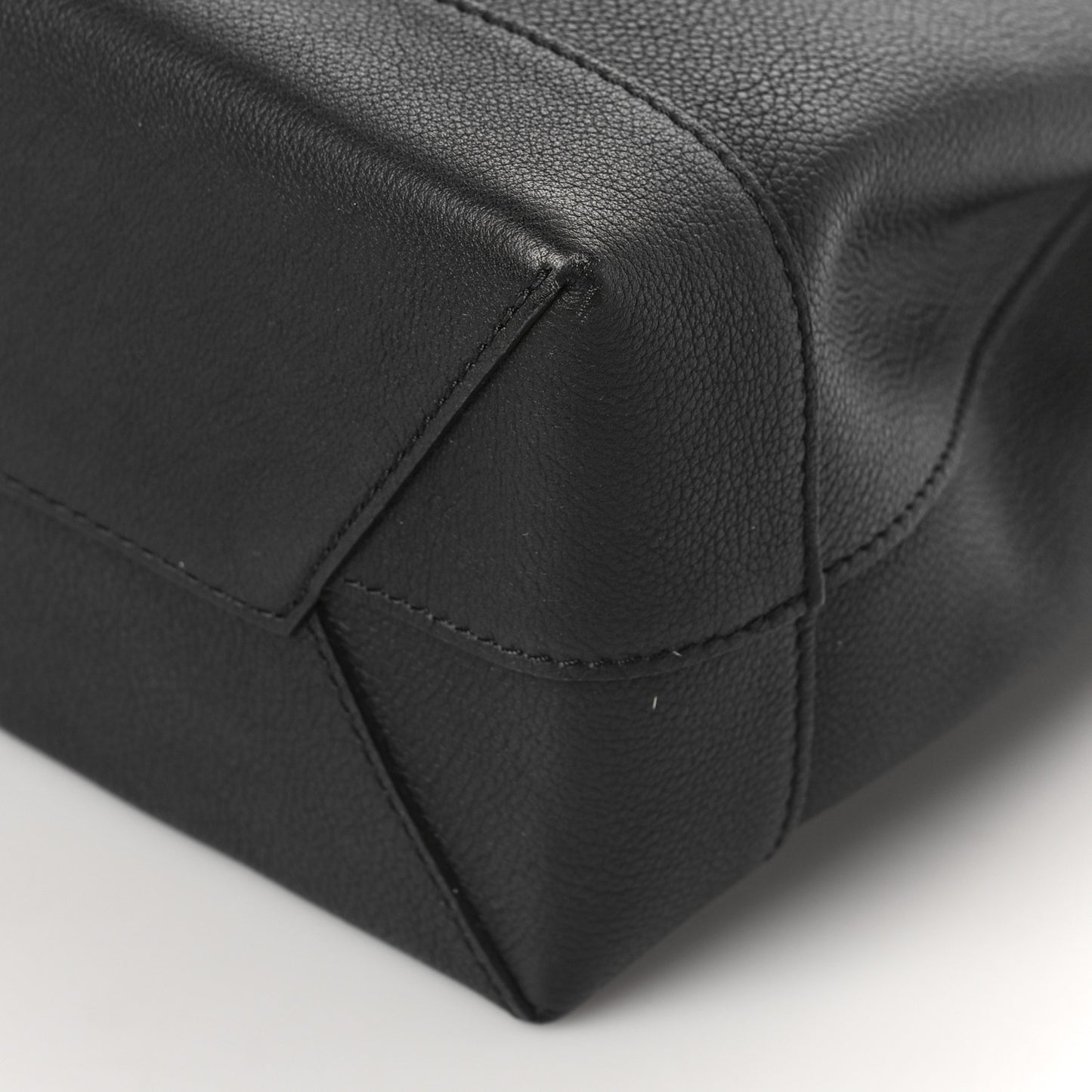 Calfskin Lockme Backpack Black