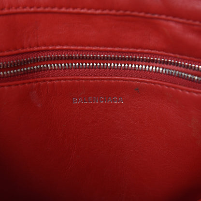 Balenciaga Calfskin XS Triangle Chain Duffle Black 6 of 15