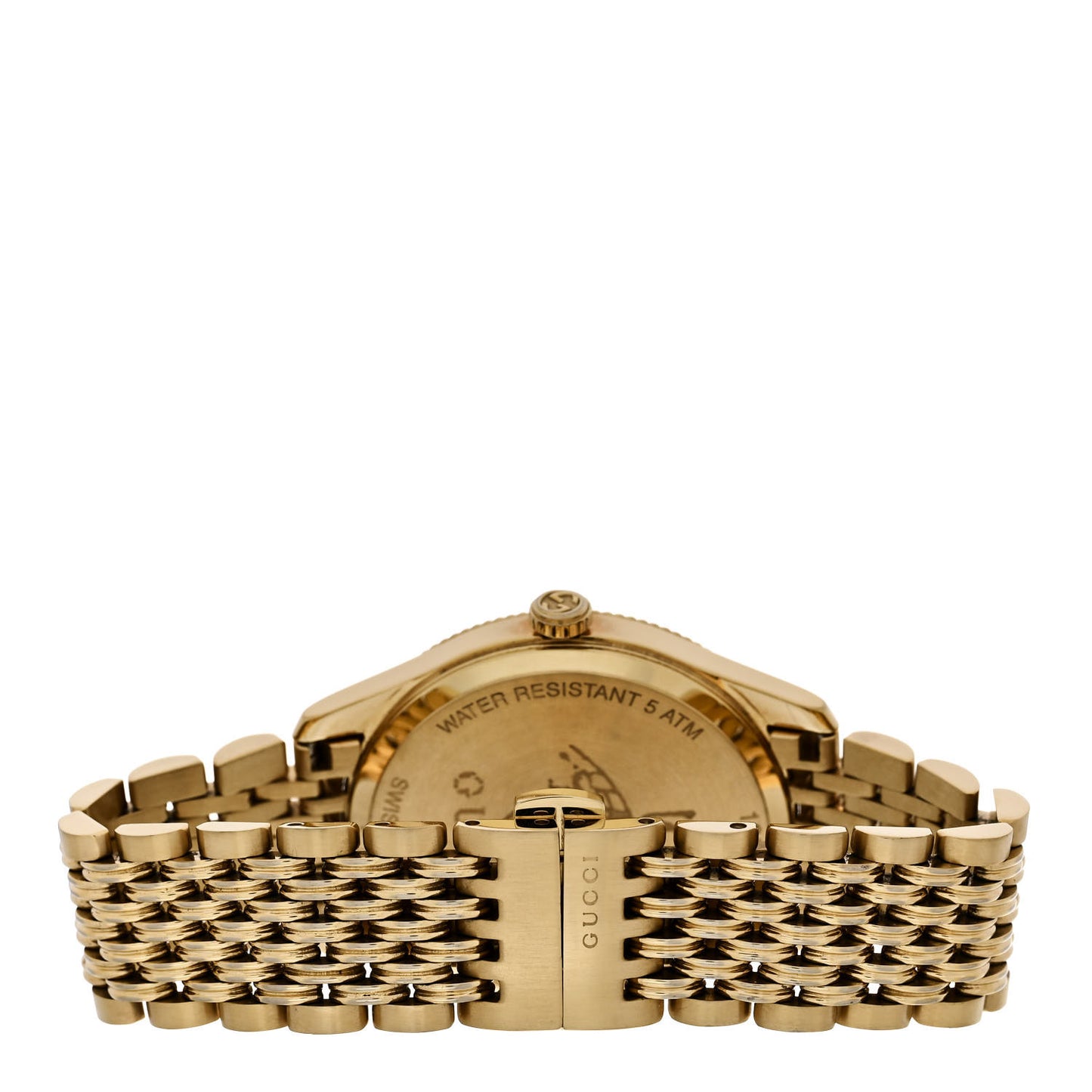 Stainless Steel 36mm G-Timeless Bee Quartz Watch Gold