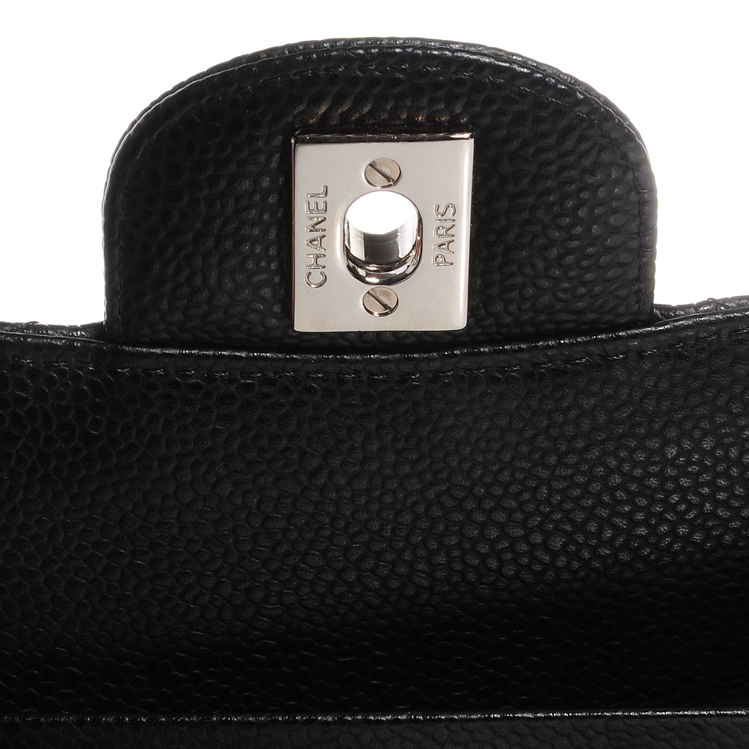 Chanel Caviar Quilted Medium Double Flap Black 6 of 9