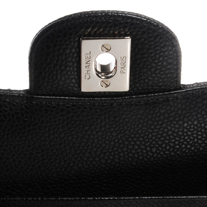 Chanel Caviar Quilted Medium Double Flap Black 6 of 9